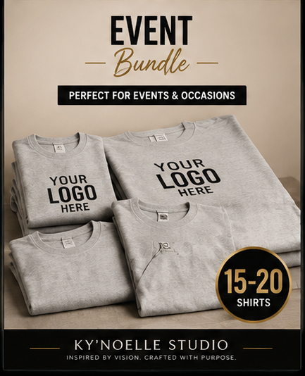 BUSINESS APPAREL BUNDLES & EVENT T-SHIRT BUNDLES