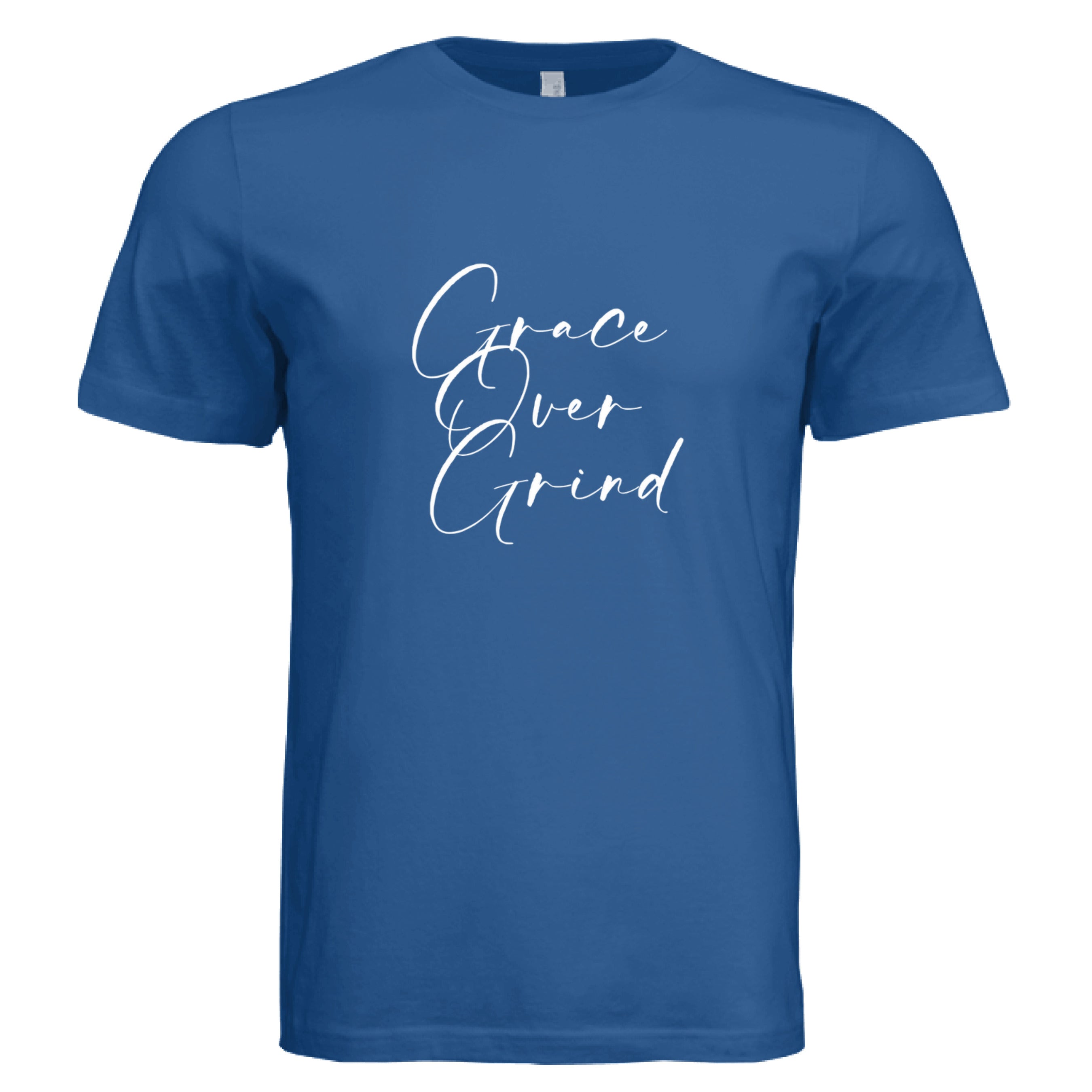 Solid True Royal Triblend - FRONT