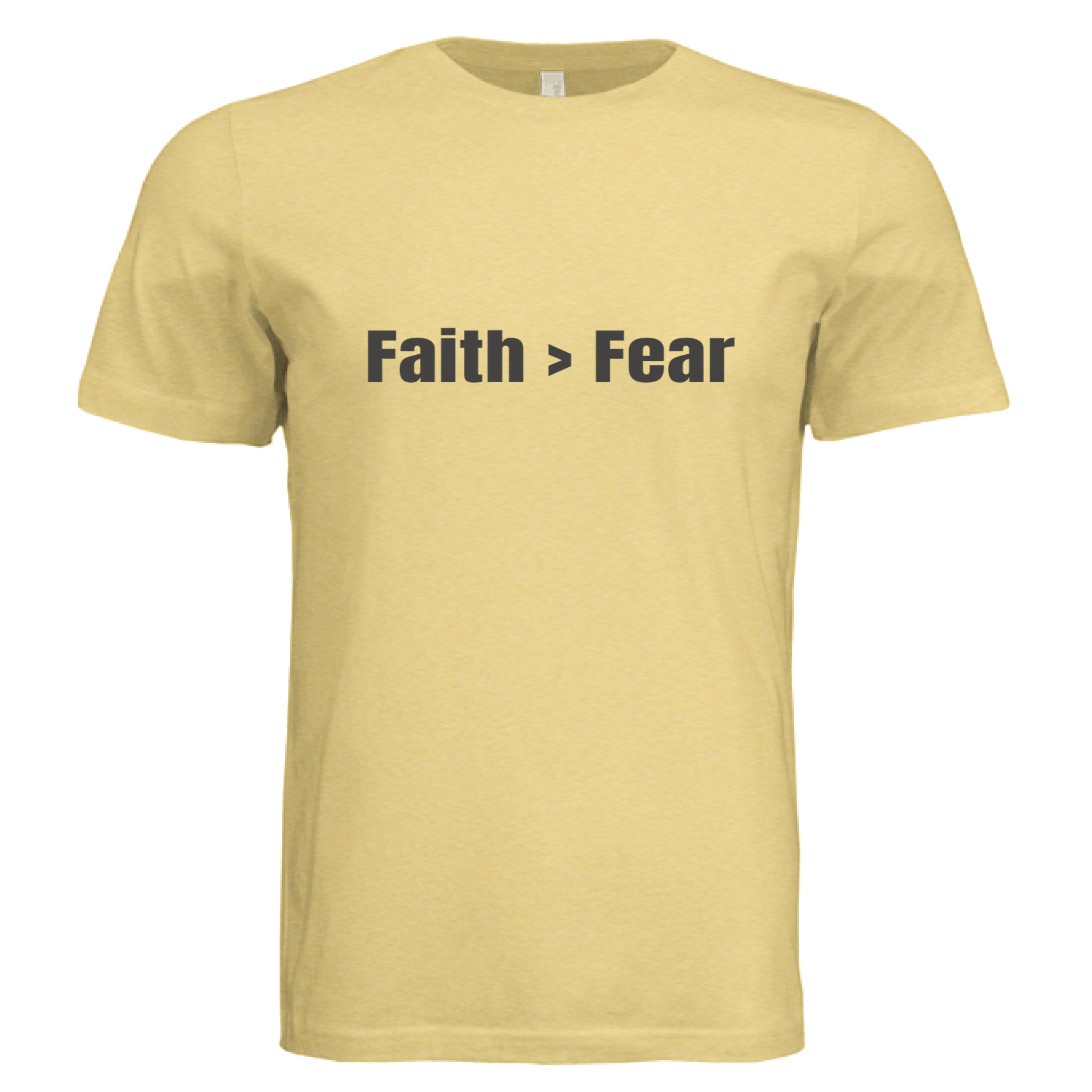 Pale Yellow Triblend - FRONT