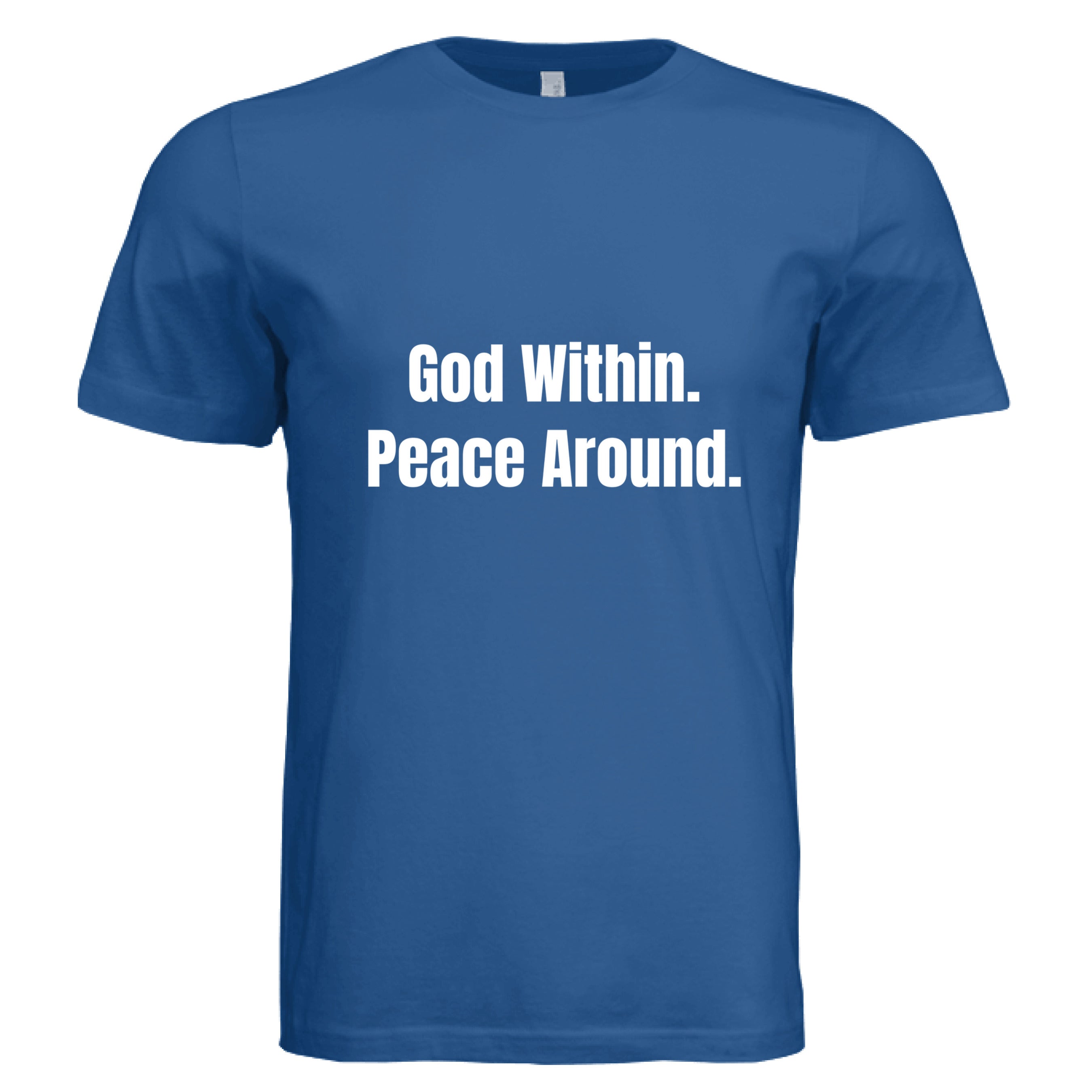 Solid True Royal Triblend - FRONT