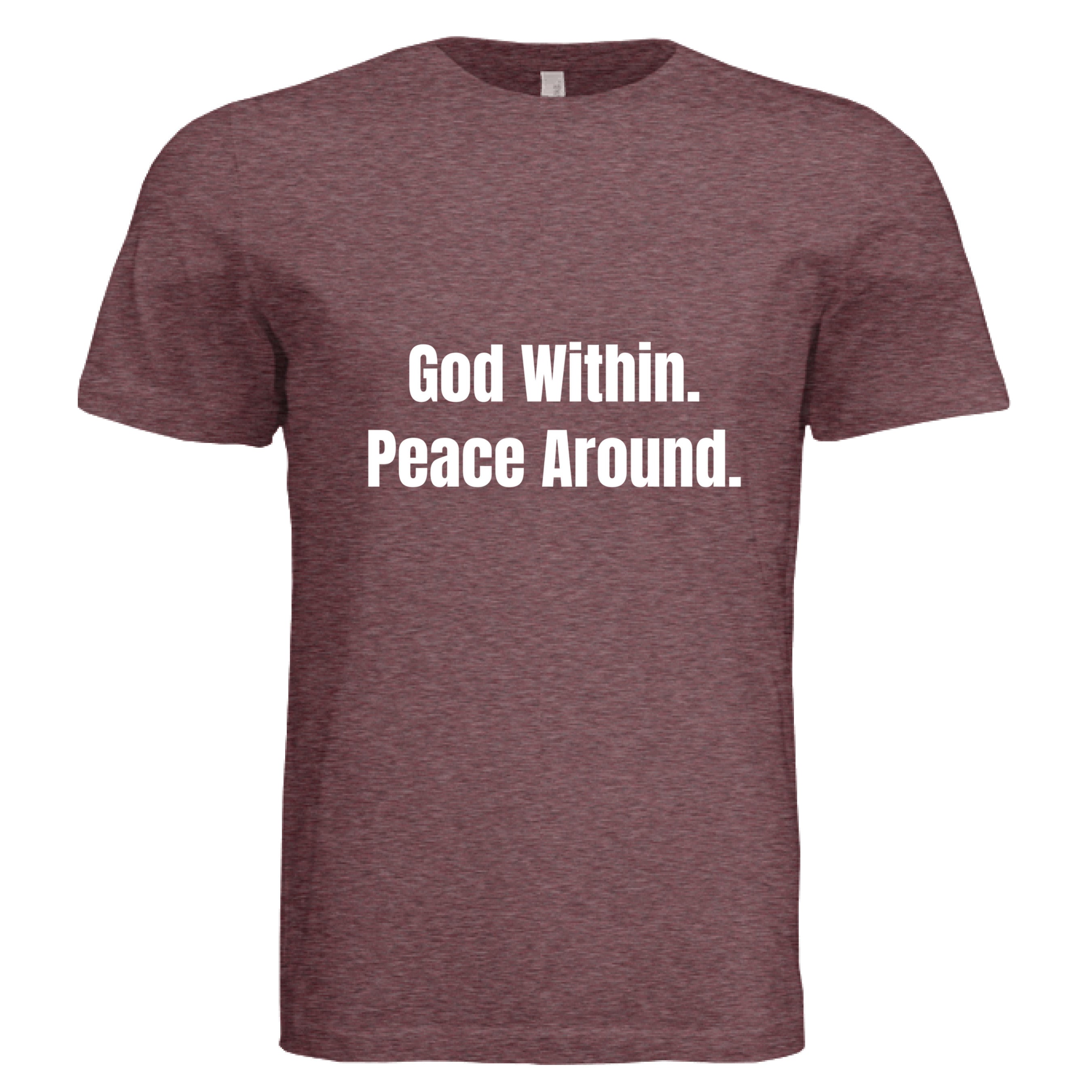 MAROON TRIBLEND - FRONT