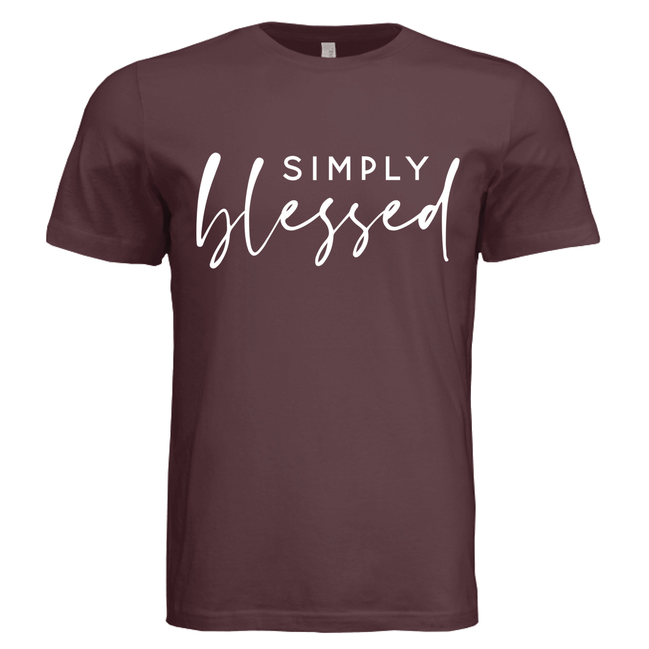 Solid Maroon Triblend - FRONT