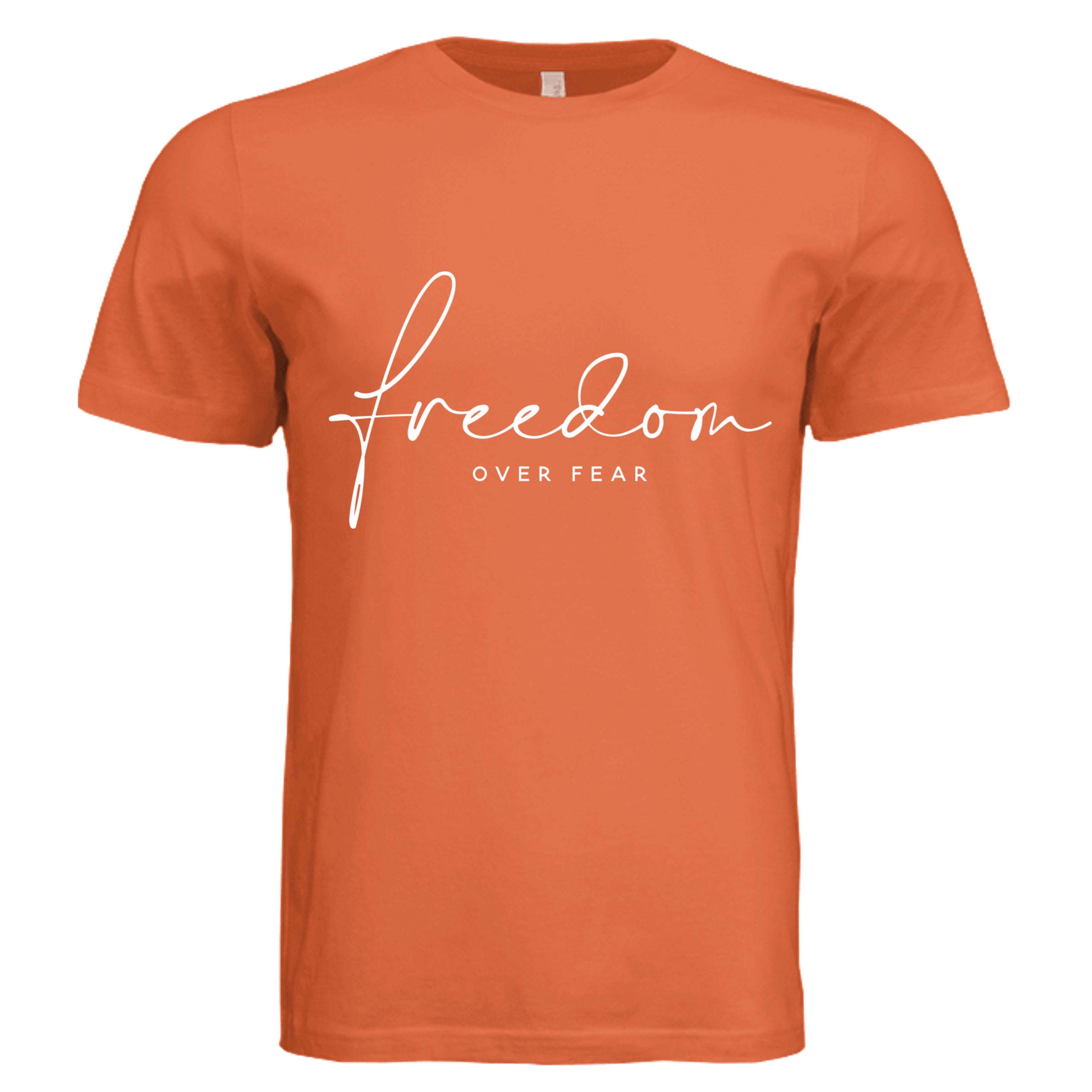 Solid Orange Triblend - 3413C - FRONT