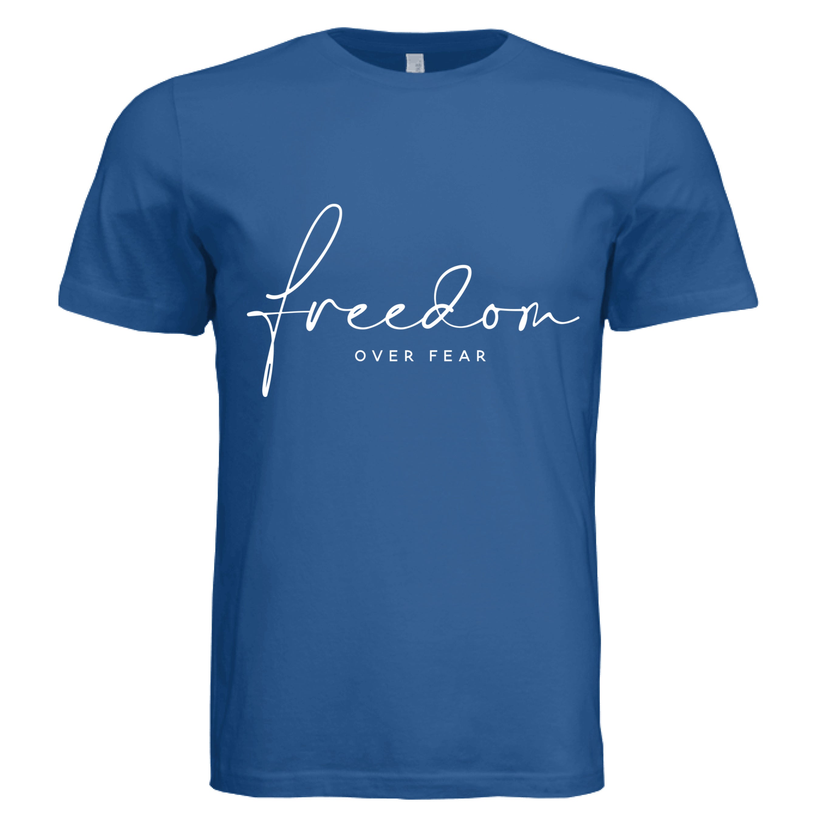 Solid True Royal Triblend - FRONT