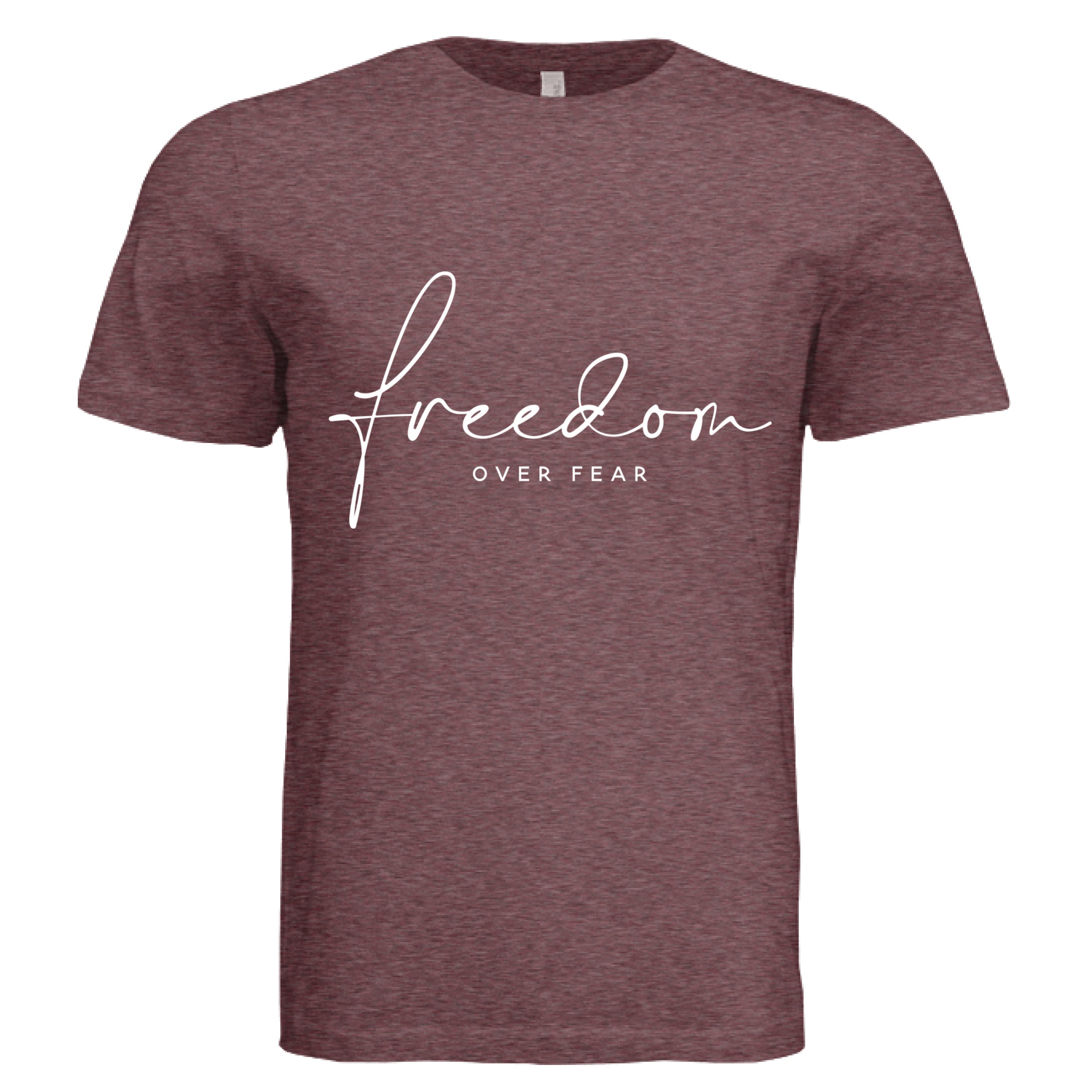 MAROON TRIBLEND - FRONT