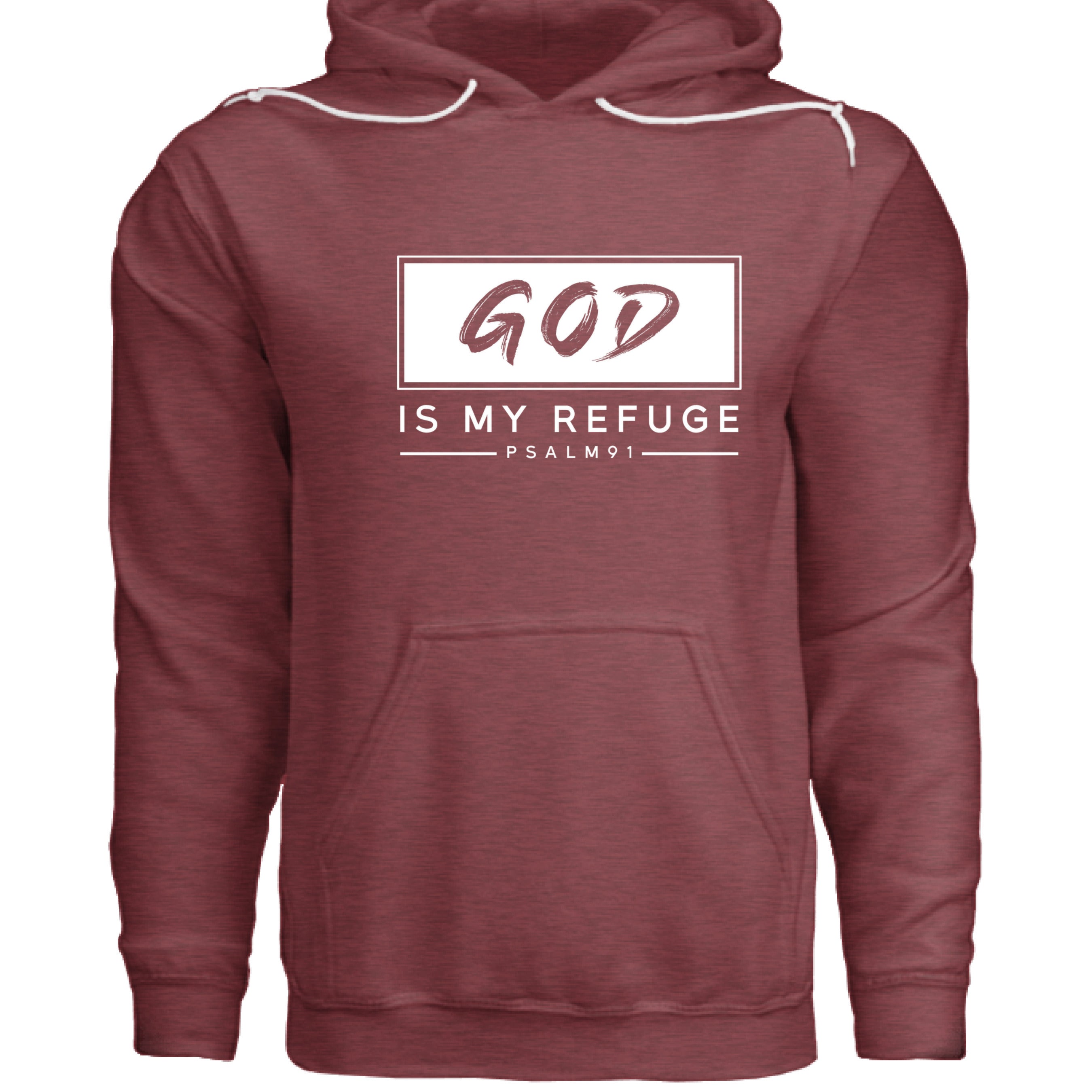 HEATHER MAROON - FRONT