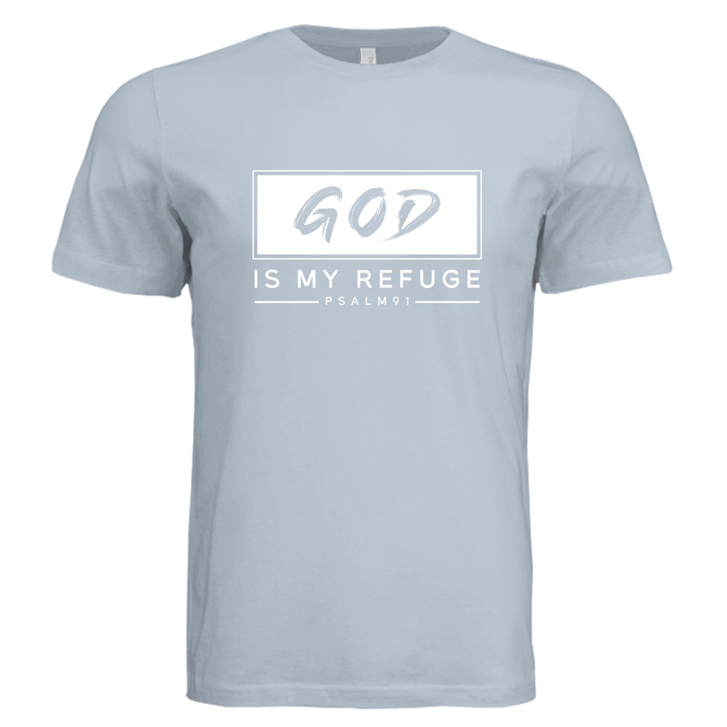 Solid Carolina Blue Triblend - 3413C - FRONT