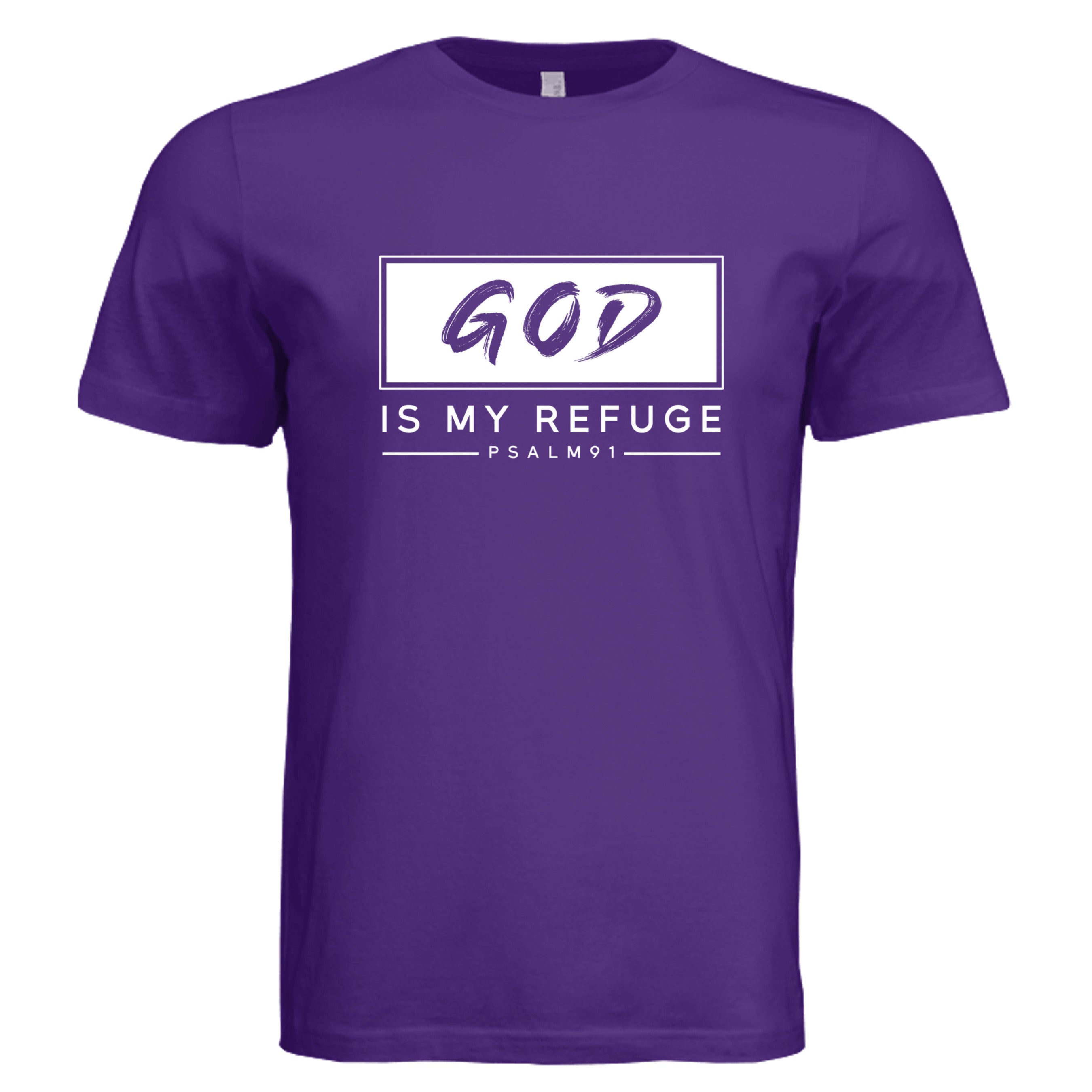 Solid Team Purple Triblend - 3413C - FRONT