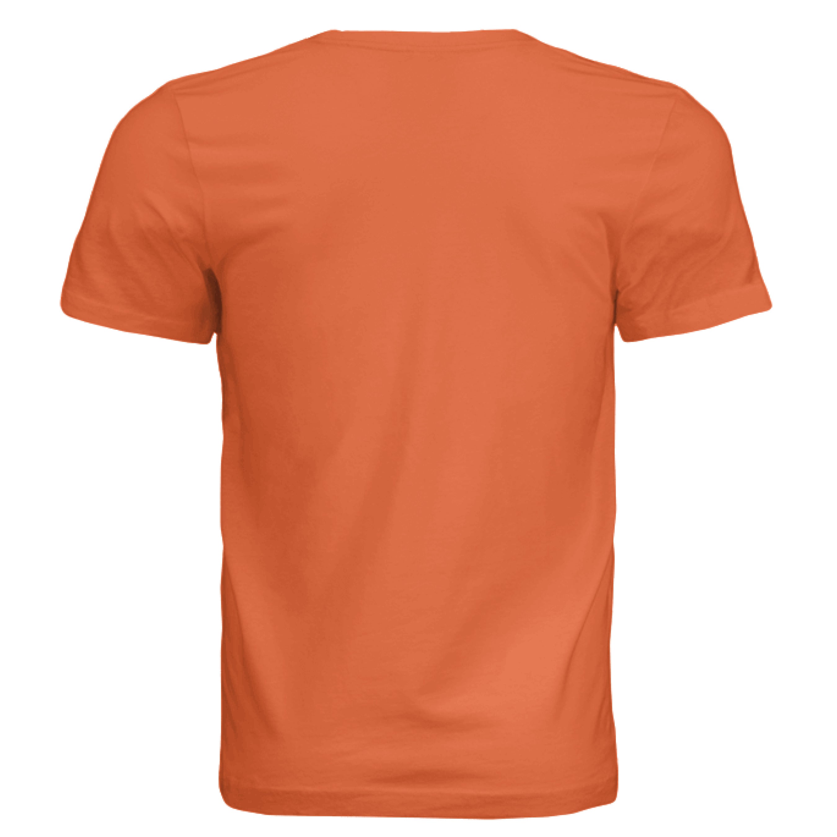 Solid Orange Triblend - BACK