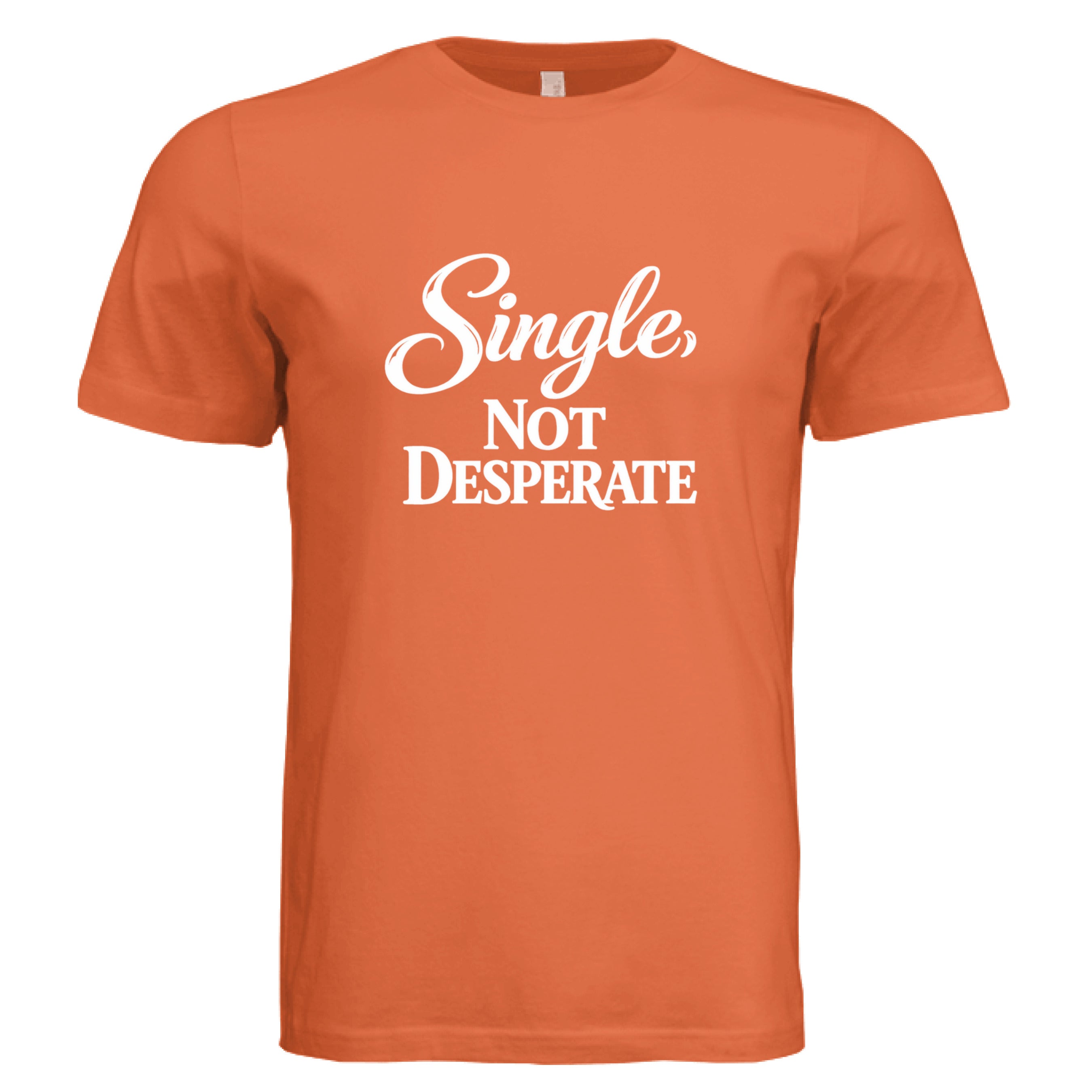 Solid Orange Triblend - FRONT